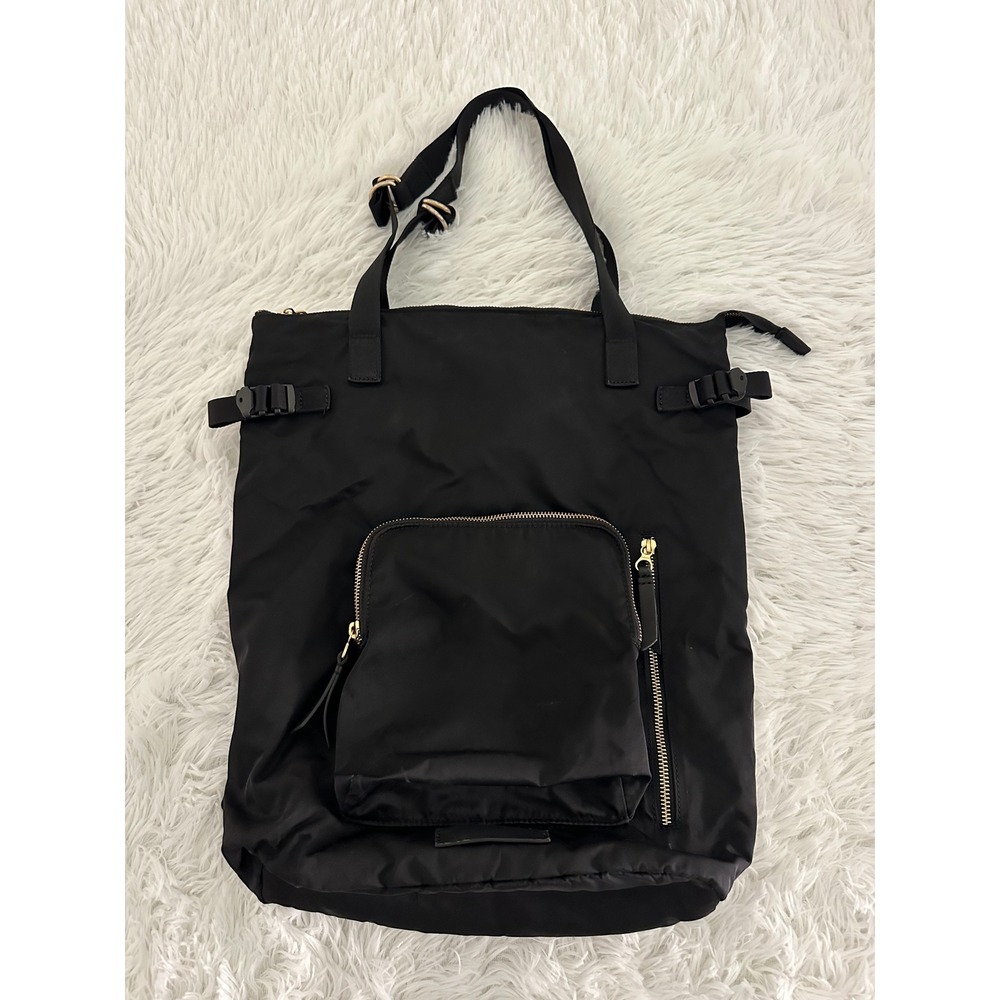 Timbuk2 Convertible Backpack Tote Rucksack in Jet Black Lug‎